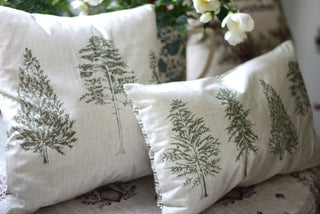 Peaceful Forest Tree Cushion