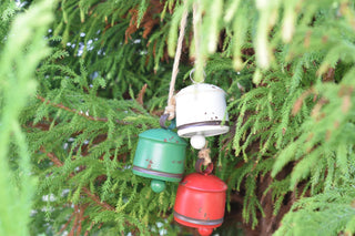 Charming set of 3 rustic bells