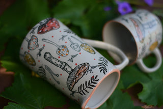 Mushroom Meadow  Ceramic Set – Jug and Mug