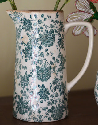Vintage-Style Pitcher Vases