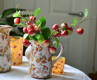 Artificial fruits branches: apples,oranges,lemons