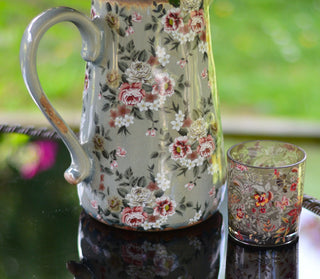 From the Garden to Your Table' -Faux Summer Cottage Arrangement