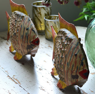 Handcrafted Fish Tealight Lantern