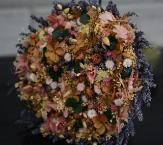 Rustic Mixed Dried Flower Bouquet
