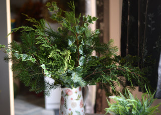 Fresh foliage arrangement
