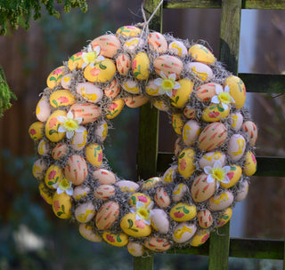 Farmhouse Hen’s Nest Easter Egg Wreath