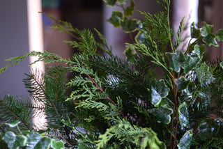 Fresh foliage arrangement