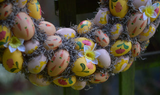Farmhouse Hen’s Nest Easter Egg Wreath