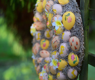 Farmhouse Hen’s Nest Easter Egg Wreath