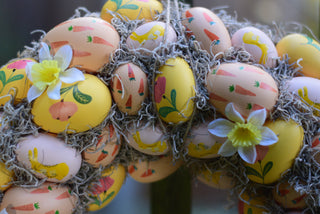 Farmhouse Hen’s Nest Easter Egg Wreath