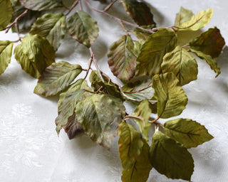 Faux Autumn Beech Leaf Branch – 70 cm
