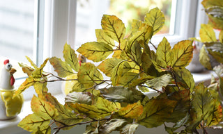Faux Autumn Beech Leaf Branch – 70 cm