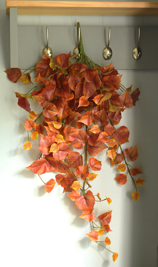 Faux Autumn Ivy Cascading Spray – Indoor & Outdoor