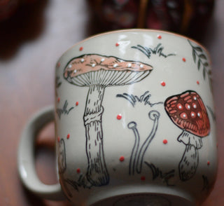 Mushroom Meadow  Ceramic Set – Jug and Mug
