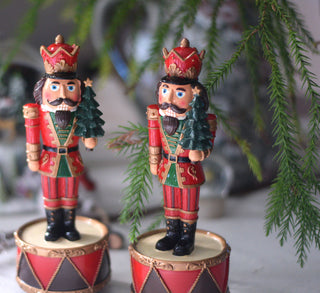 Swirling Musical Nutcracker on Drum
