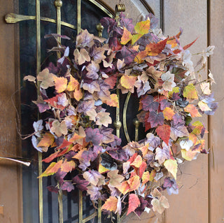 Autumn Charm Leaf Wreath