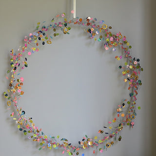 Handcrafted Beaded Floral Ring Decoration