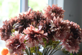 Vintage Faded Dahlia Stems