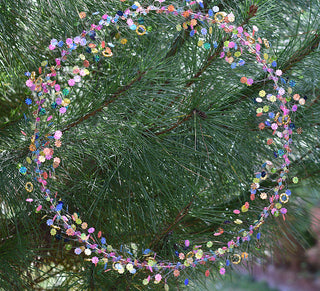 Handcrafted Beaded Floral Ring Decoration