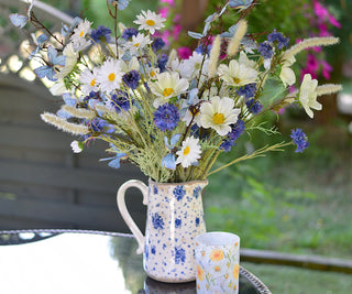 Faux Summer Meadow Arrangement