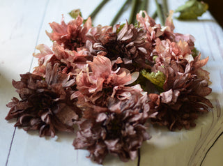 Vintage Faded Dahlia Stems