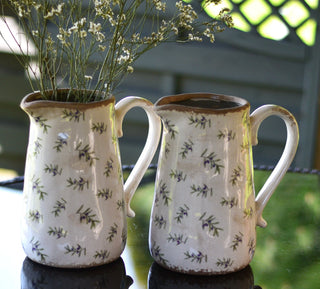 Rustic Olive pitcher