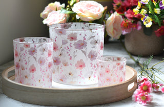 A Quiet Bloom Candle Holders