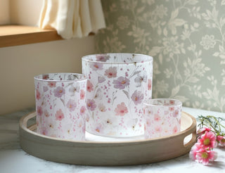 A Quiet Bloom Candle Holders