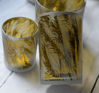 Golden Countryside Glow Candle Holder