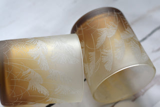 Whispering Grass Glow Candle Holder