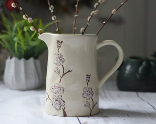 Rustic Botanical Jug
