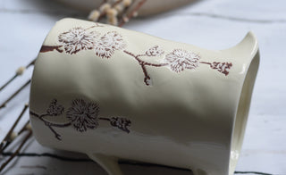 Rustic Botanical Jug